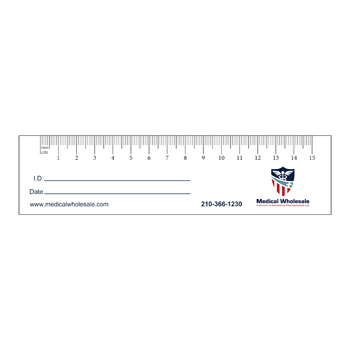 Paper Wound Ruler 25/Pad | Medical Wholesale